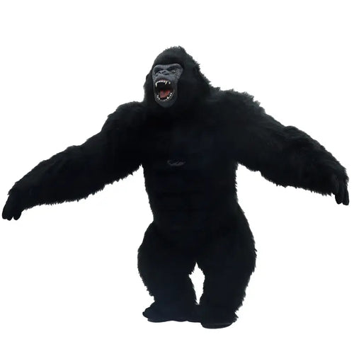 Funny Inflatable Gorilla Suit, Adult Full Set for Halloween Cosplay Events