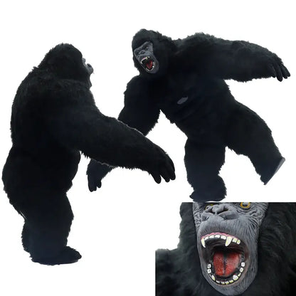 Funny Inflatable Gorilla Suit, Adult Full Set for Halloween Cosplay Events