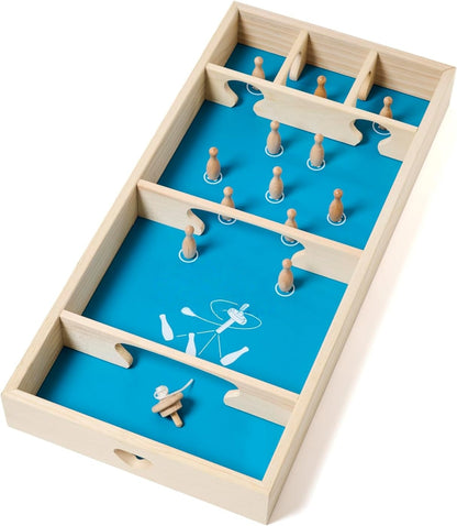 Large Wooden Board Game for Adults & Kids – Family Tabletop Game for Family Night, Indoor & Outdoor Family Entertainment